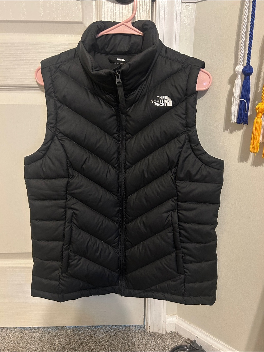The North Face Black Quilted Down Vest - Women's
